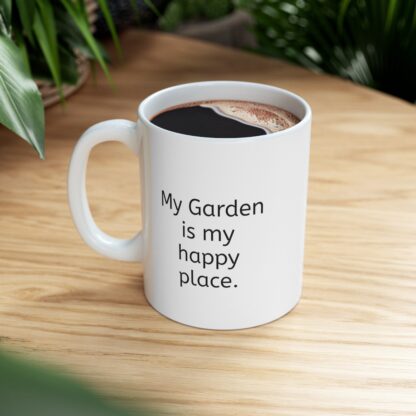 My Garden Is My Happy Place Ceramic Mug, 11oz - Image 10