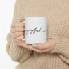 Joyful Ceramic Mug, 11oz