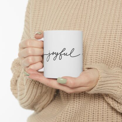 Joyful Ceramic Mug, 11oz - Image 11