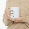 This Grandma Is Loved Ceramic Mug, 11oz