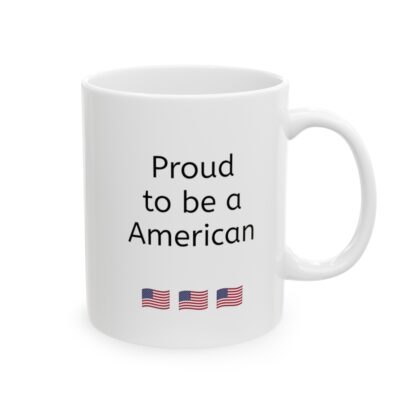 Proud To Be A Veteran Ceramic Mug, 11oz - Image 5