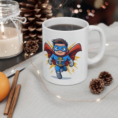 Advertising Is My Superpower Ceramic Mug, 11oz - Image 6