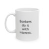 Banker Ceramic Mug, 11oz