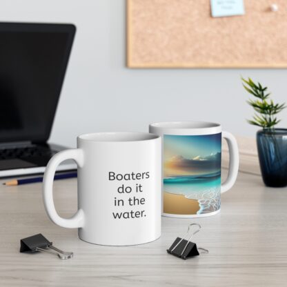 Boater Ceramic Mug, 11oz