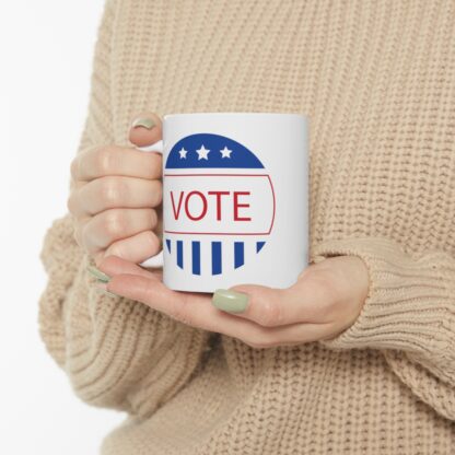 VOTE Ceramic Mug, 11oz