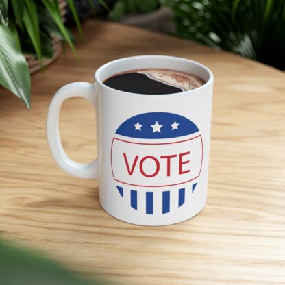 VOTE Ceramic Mug, 11oz - Image 10