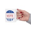 VOTE Ceramic Mug, 11oz