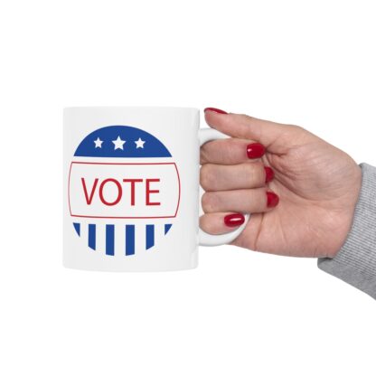 VOTE Ceramic Mug, 11oz - Image 13