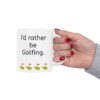 I'd Rather Be Golfing Ceramic Mug, 11oz