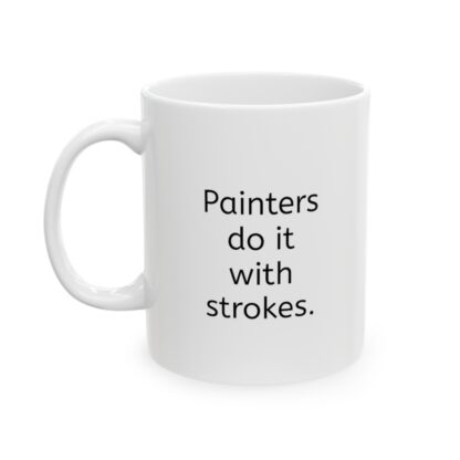 Painter Ceramic Mug, 11oz - Image 4