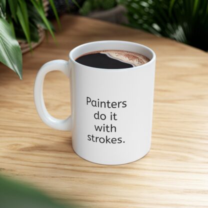 Painter Ceramic Mug, 11oz - Image 9