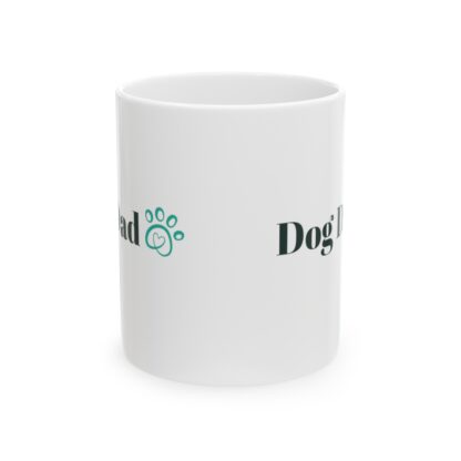 Dog Dad Ceramic Mug, 11oz - Image 2