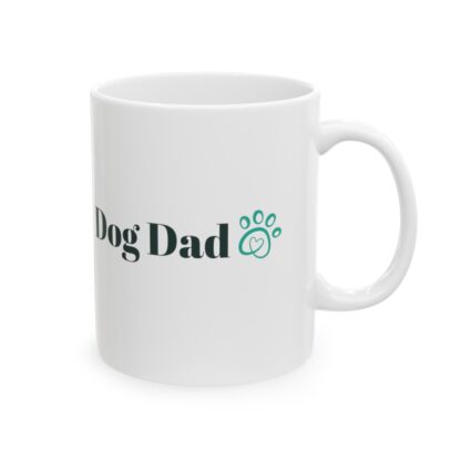 Dog Dad Ceramic Mug, 11oz - Image 5