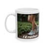 I'd Rather Be Running Ceramic Mug, 11oz