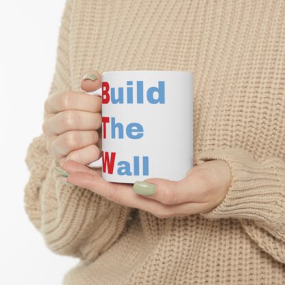 Build The Wall Ceramic Mug, 11oz - Image 11