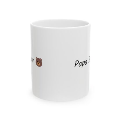 Papa Bear Ceramic Mug, 11oz - Image 2