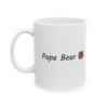 Papa Bear Ceramic Mug, 11oz