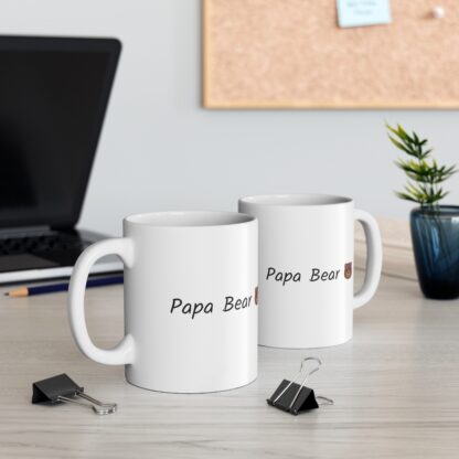 Papa Bear Ceramic Mug, 11oz - Image 7