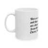 Bless Us Oh Lord Prayer Ceramic Mug, 11oz