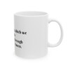 Bless Us Oh Lord Prayer Ceramic Mug, 11oz