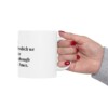 Bless Us Oh Lord Prayer Ceramic Mug, 11oz