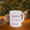 Happiness Is A New Home Ceramic Mug, 11oz