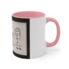 Accent Mugs - 3 Colors - Black, Pink, and Red