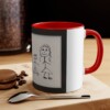 Accent Mugs - 3 Colors - Black, Pink, and Red