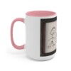 Accent Mugs - 3 Colors - Black, Pink, and Red