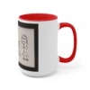 Accent Mugs - 3 Colors - Black, Pink, and Red