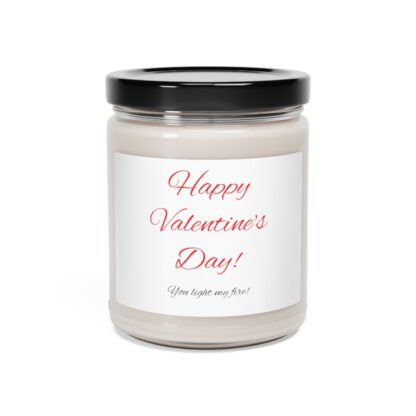 Happy Valentine's Day!  You Light My Fire Scented Soy Candle, 9oz - Image 11