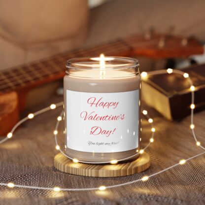 Happy Valentine's Day!  You Light My Fire Scented Soy Candle, 9oz - Image 13