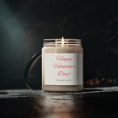 Happy Valentine's Day!  You Light My Fire Scented Soy Candle, 9oz - Image 15