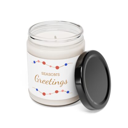 Season's Greetings Scented Soy Candle, 9oz - Image 3