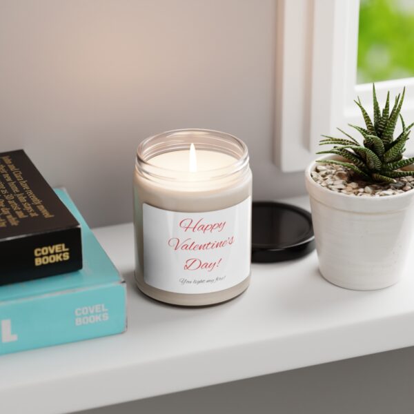 Happy Valentine's Day!  You Light My Fire Scented Soy Candle, 9oz - Image 29