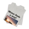 Water Finds A Way Unisex Jersey Short Sleeve Tee