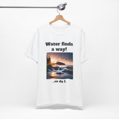 Water Finds A Way Unisex Jersey Short Sleeve Tee - Image 8