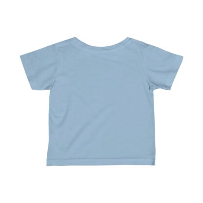 Momma's Little Monster Blue Infant Fine Jersey Tee - Image 2