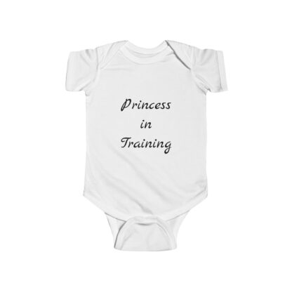 Princess in Training Infant Fine Jersey Bodysuit - Image 2