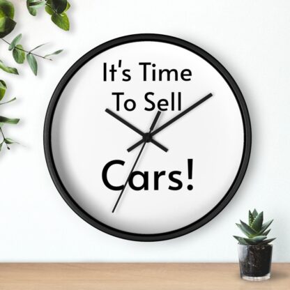 It's Time To Sell Cars Wall Clock