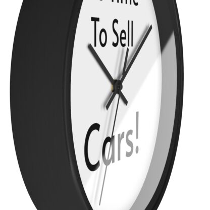 It's Time To Sell Cars Wall Clock - Image 3