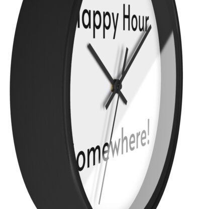 It's Happy Hour Somewhere Wall Clock - Image 3