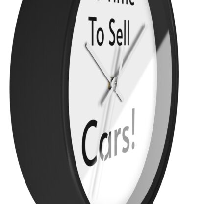 It's Time To Sell Cars Wall Clock - Image 5