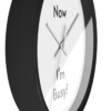 Not Now I'm Busy Wall Clock