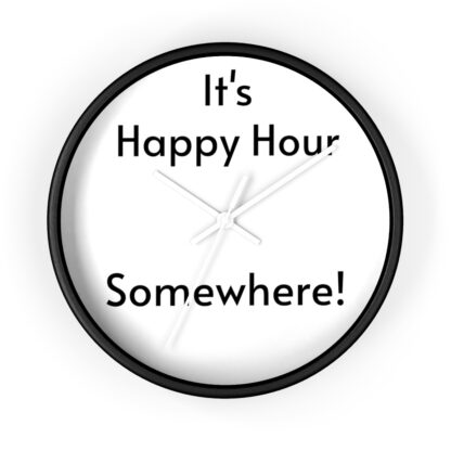 It's Happy Hour Somewhere Wall Clock - Image 4