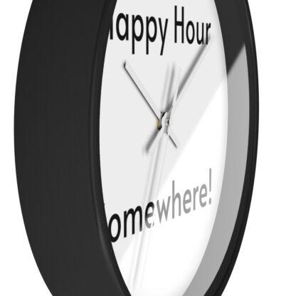 It's Happy Hour Somewhere Wall Clock - Image 5