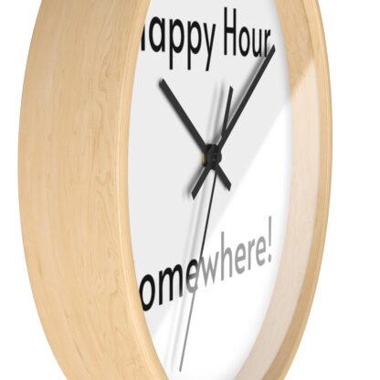 It's Happy Hour Somewhere Wall Clock - Image 8