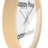 It's Happy Hour Somewhere Wall Clock