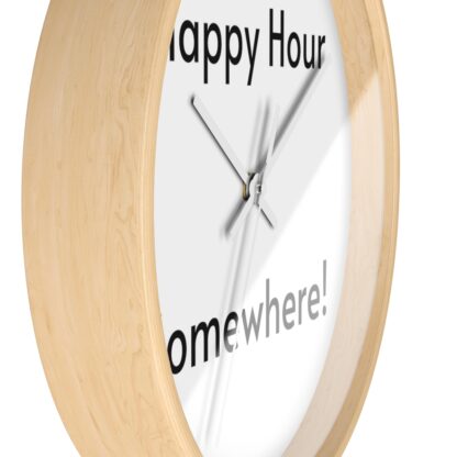 It's Happy Hour Somewhere Wall Clock - Image 11