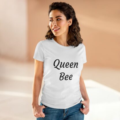 Queen Bee Women's Midweight Cotton Tee - Image 6